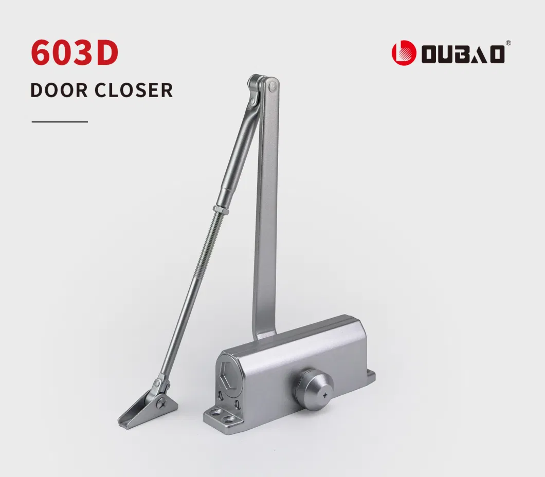 UL Fittings Security Hydraulic Spring Door Closer for 40-65kg Door